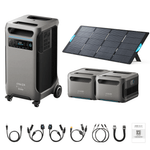 Anker SOLIX F3800 Plus Portable Power Station + 400W Portable Solar Panel - Off Grid Stores