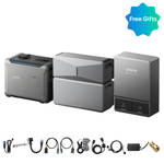 Anker SOLIX E10 Power Module + Batteries + Smart Inlet Box + Smart Generator 5500 (Tri-Fuel) - Off Grid Stores