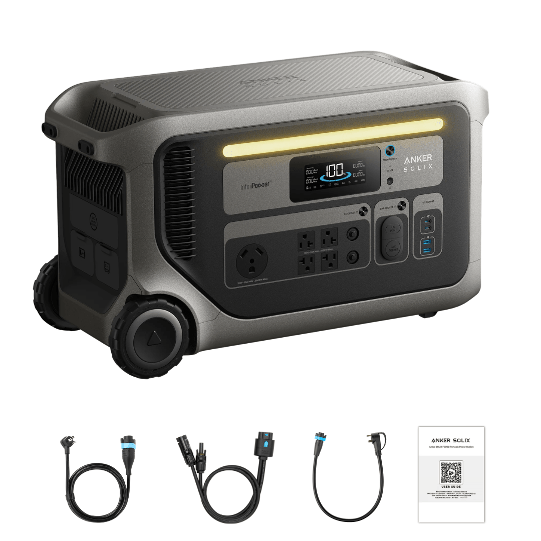 Anker SOLIX F3000 Portable Power Station - Off Grid Stores