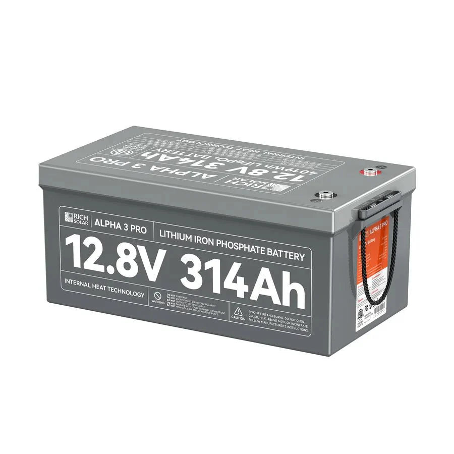 Rich Solar Alpha 3 12V 300Ah Lithium Iron Phosphate Battery