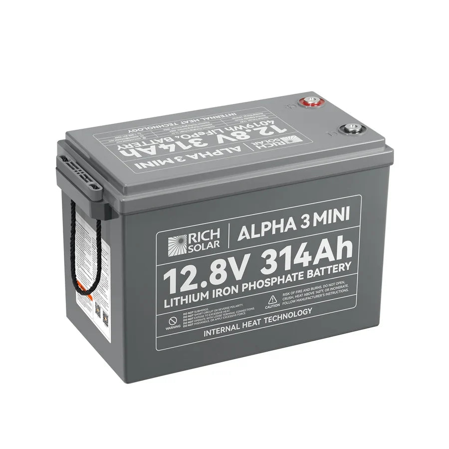Rich Solar Alpha 3 12V 300Ah Lithium Iron Phosphate Battery