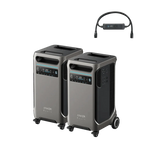 Anker SOLIX F3800 3840Wh Portable Power Station x 2 + Double Power Hub