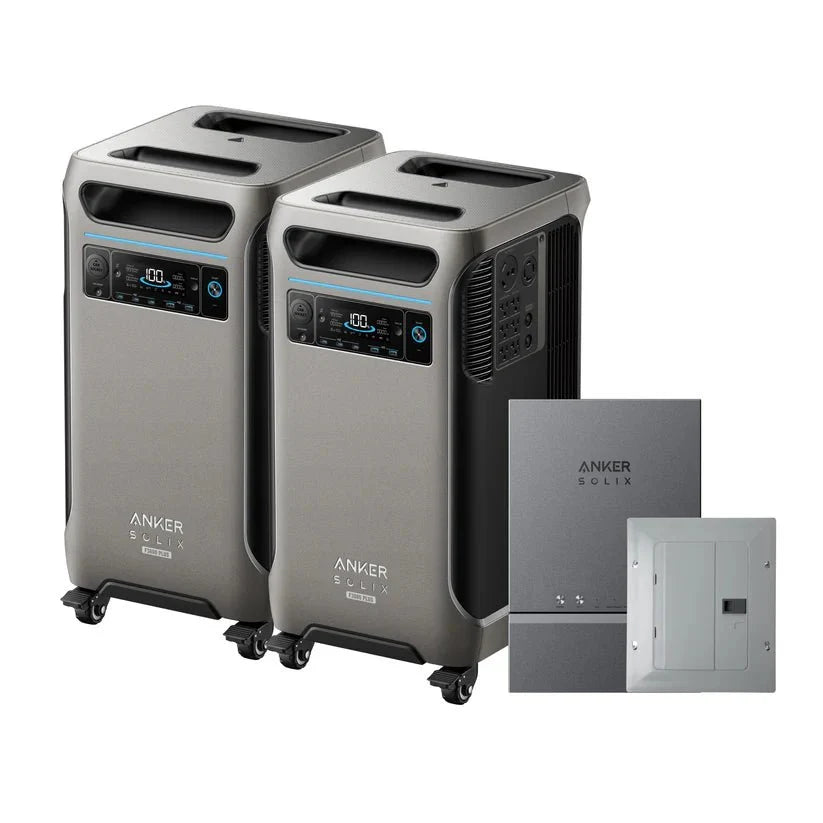 Anker SOLIX F3800 Plus Portable Power + Smart Home Power Kit