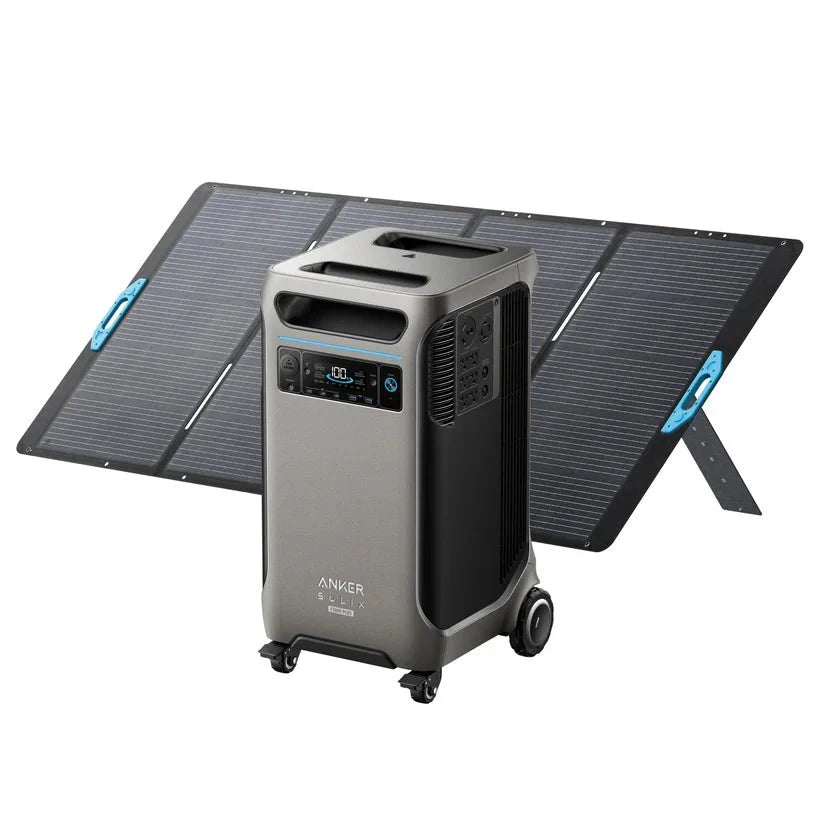 Anker SOLIX F3800 Plus Portable Power Station + 400W Portable Solar Panel