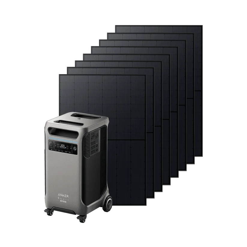 Anker SOLIX F3800 Plus Portable Power Station + 440W Rigid Solar Panels