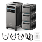 Anker SOLIX F3800 Plus Portable Power Station + Expansion Battery - Off Grid Stores