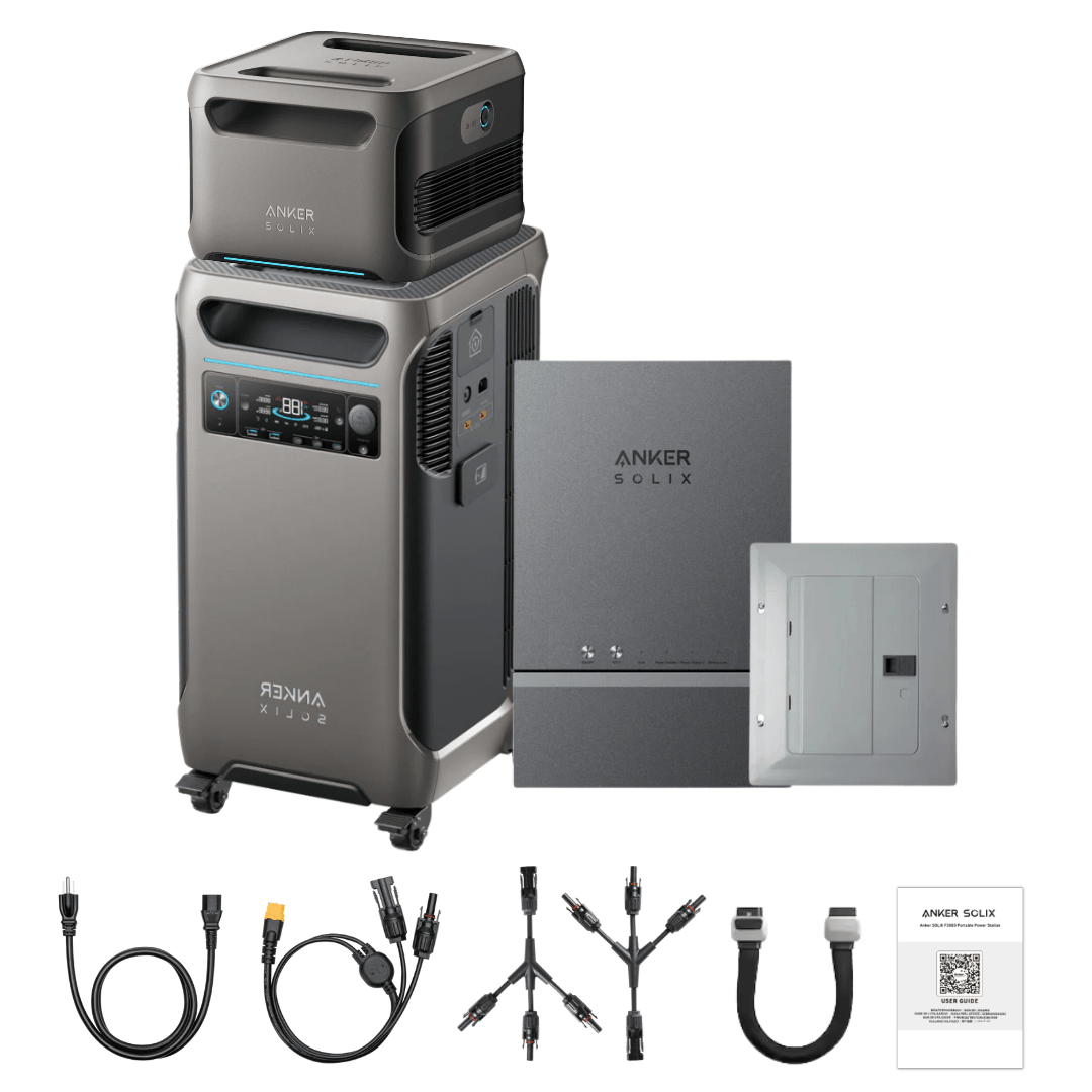 Anker SOLIX F3800 Solar Generator + Smart Home Power Kit - Off Grid Stores