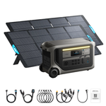 Anker SOLIX F3000 Solar Generator + 400W Portable Solar Panel Kits