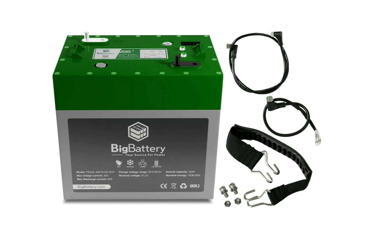 BigBattery 48V EAGLE 2 LiFePO4 Kit