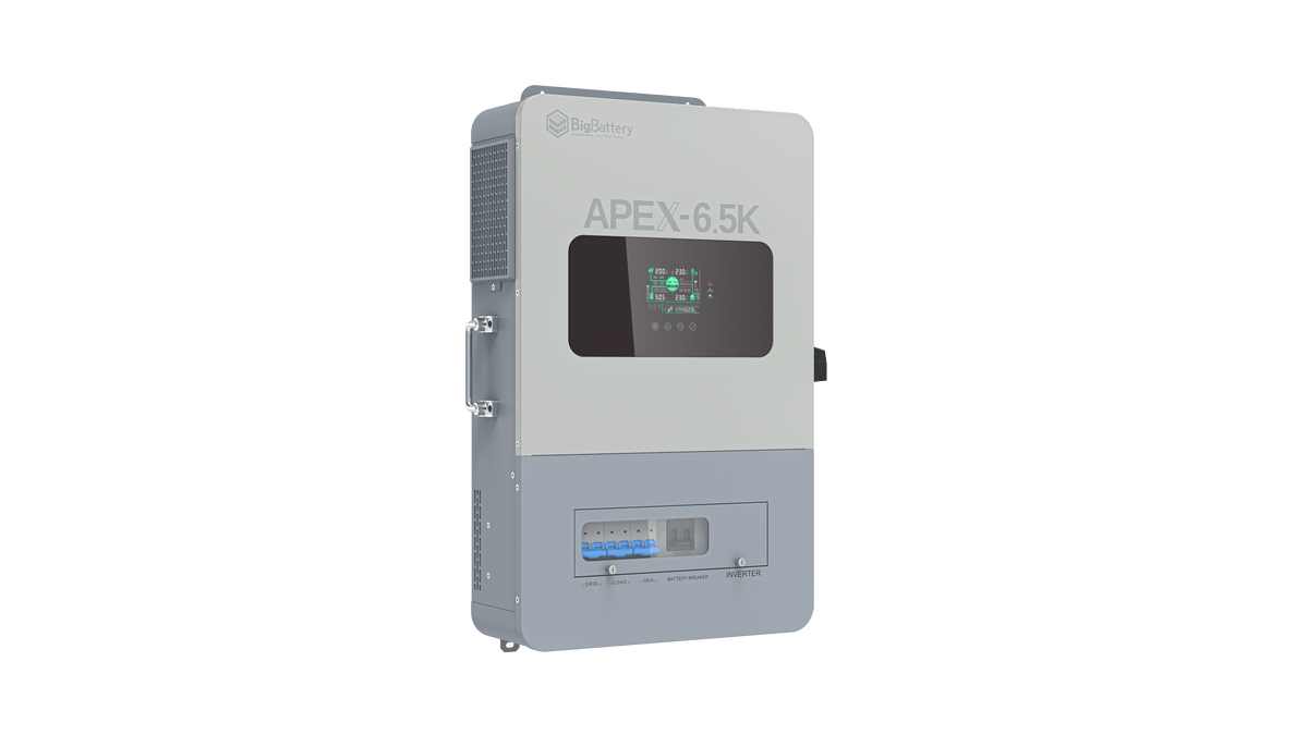 BigBattery APEX 6.5K Off-Grid Hybrid Inverter