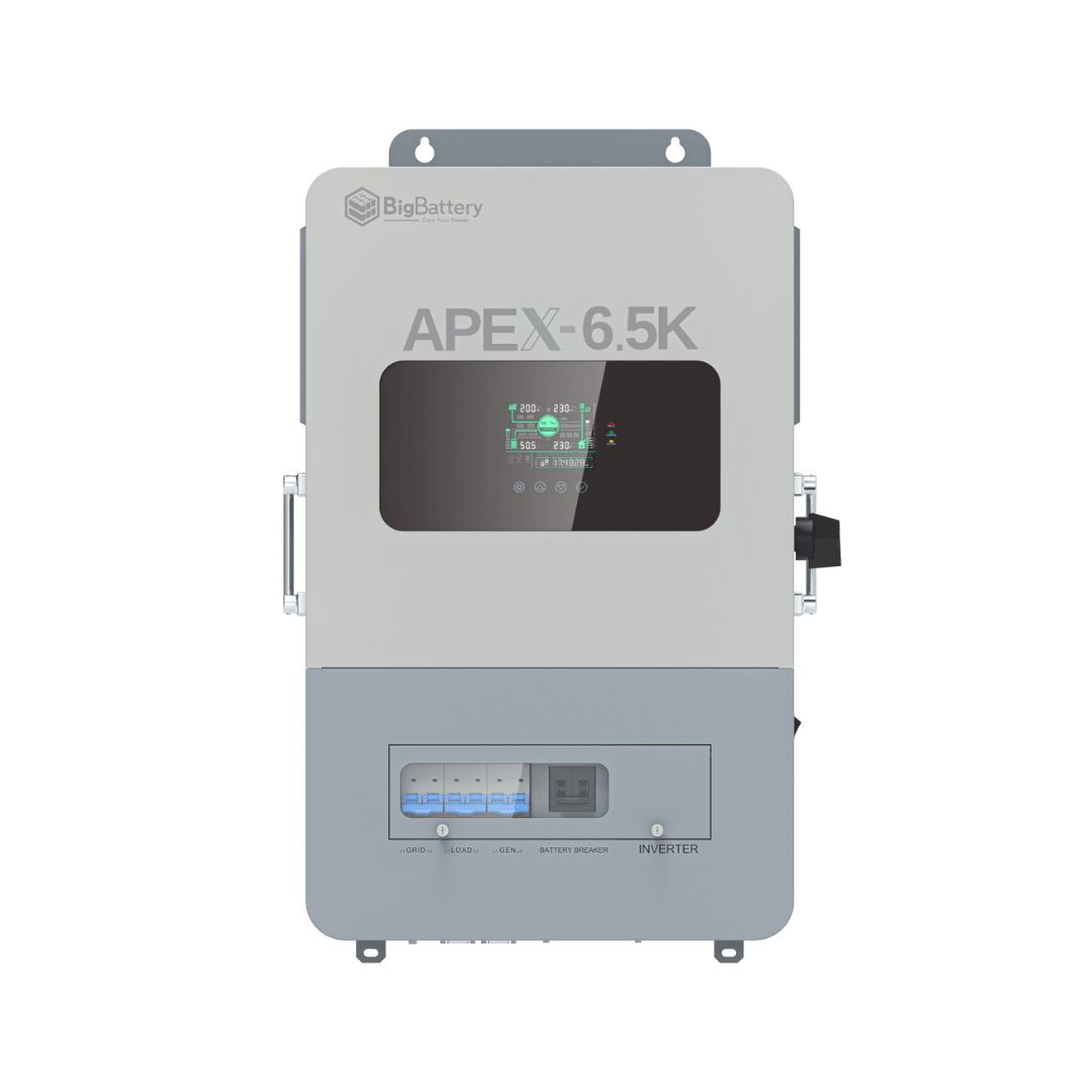 BigBattery APEX 6.5K Off-Grid Hybrid Inverter