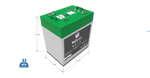 BigBattery EAGLE 2 48V 32Ah 1.63kWh LiFePO4 Battery