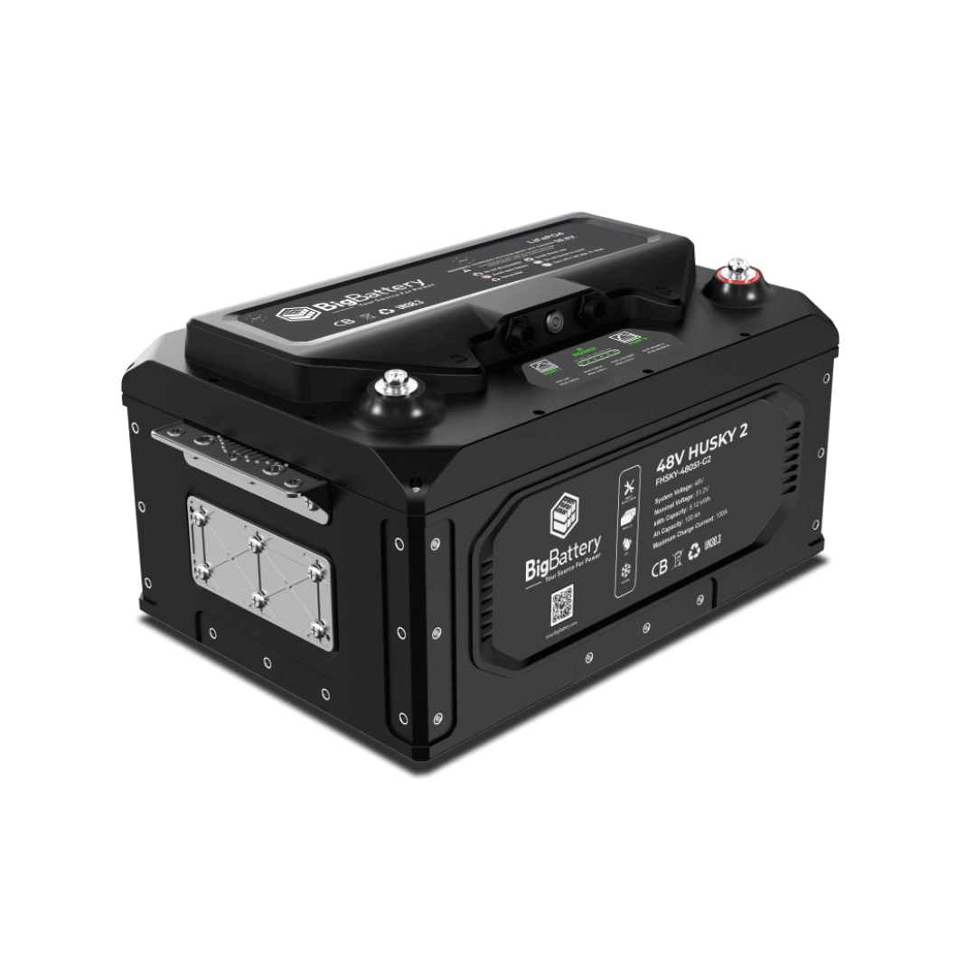 BigBattery HUSKY 2 48V 100Ah 5.12kWh LiFePO4 Battery