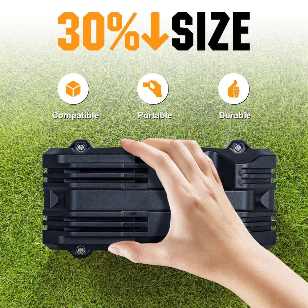 ECO-WORTHY 12V 20Ah Portable LiFePO4 Deep Cycle Rechargeable Battery