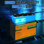 ECO-WORTHY 12V 50Ah Lithium Iron Phosphate Battery