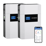 ECO - WORTHY 48V 100AH WallMount Indoor Battery With Conduit Box - Off Grid Stores