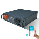 ECO - WORTHY 48V (51.2V) 50Ah Server Rack Battery - Off Grid Stores