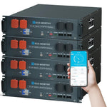ECO - WORTHY 48V (51.2V) 50Ah Server Rack Battery - Off Grid Stores