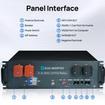 ECO-WORTHY 48V (51.2V) 50Ah Server Rack Battery