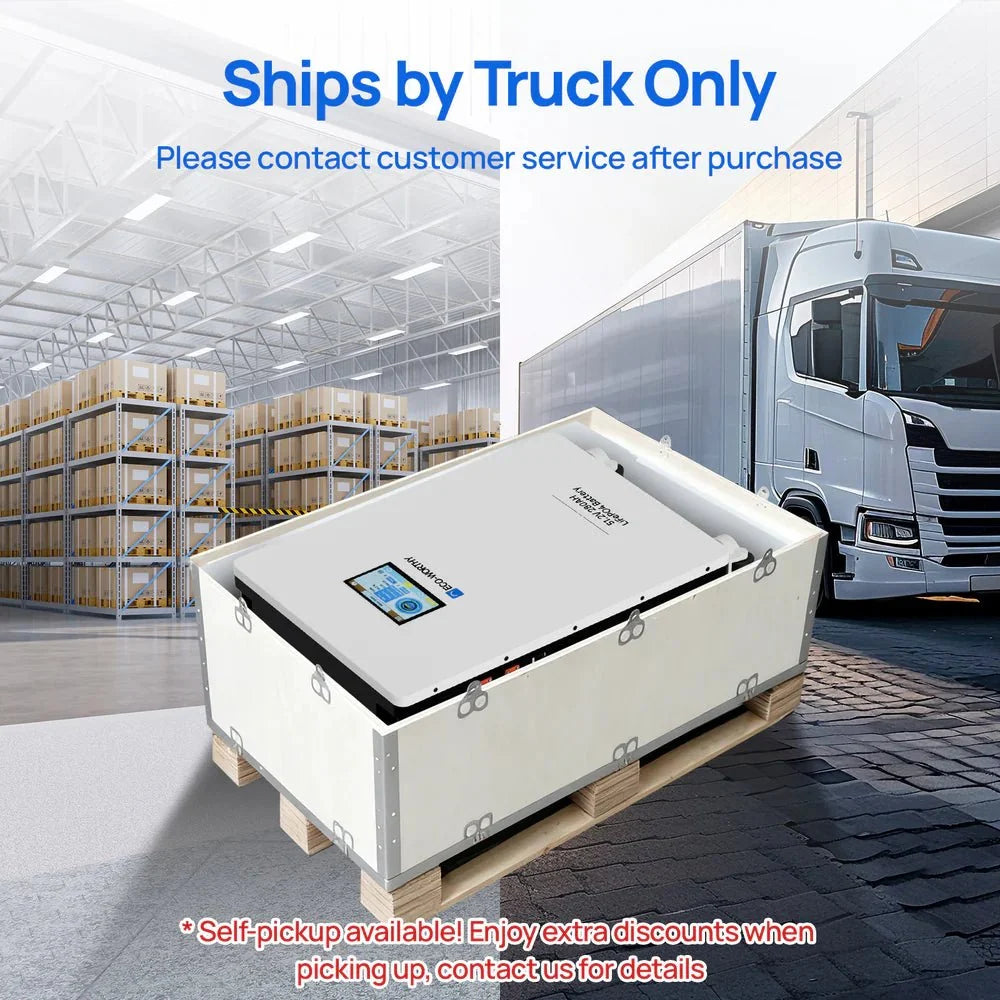 ECO-WORTHY 51.2V 280Ah LiFePO4 Battery
