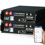ECO - WORTHY Cubix 100 48V 100Ah Server Rack Battery - Off Grid Stores