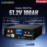 ECO-WORTHY Cubix 100 Pro 51.2V 100AH Server Rack Battery
