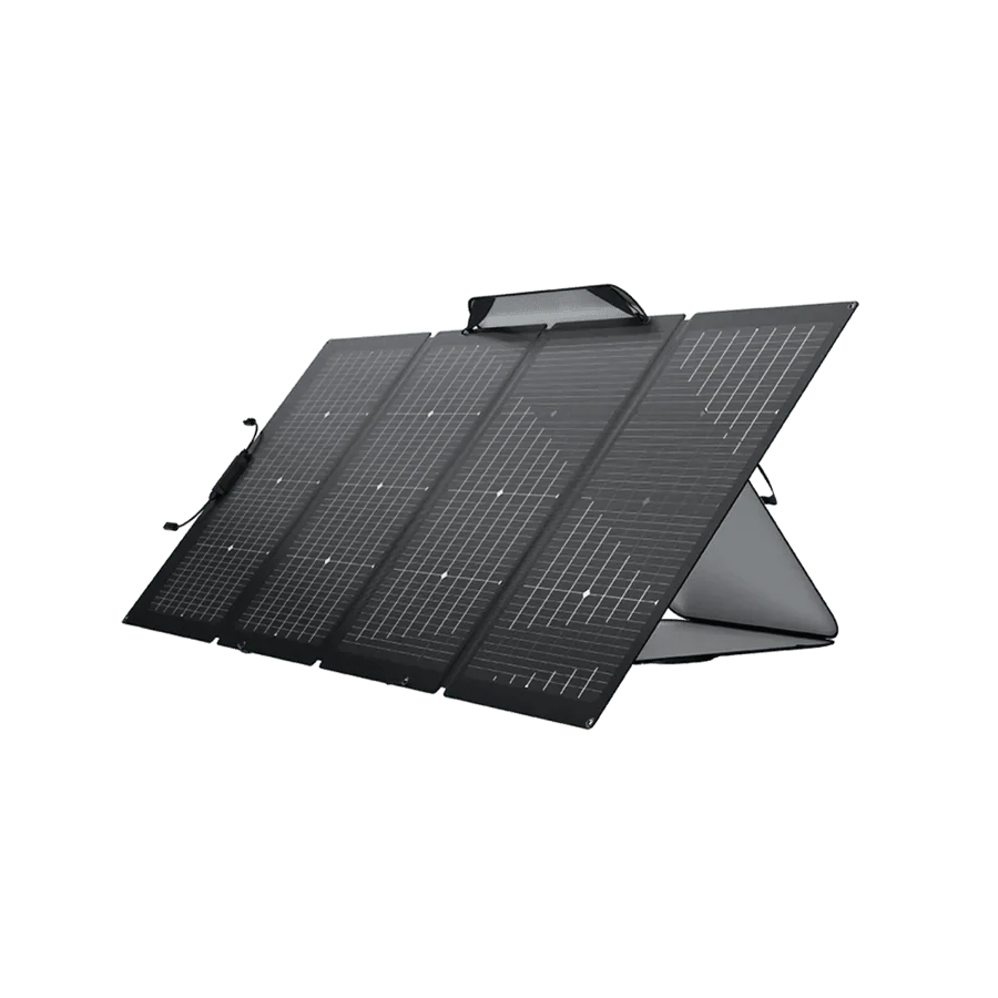 EcoFlow DELTA Pro Solar Generator + 220W Portable Solar Panels