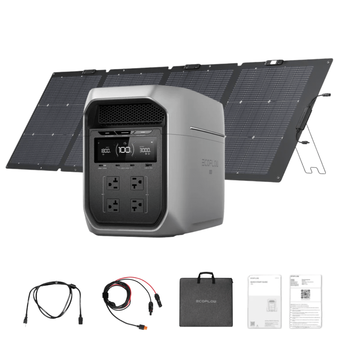 Ecoflow DELTA 3 Max Plus 2048Wh Portable Power Station - Off Grid Stores