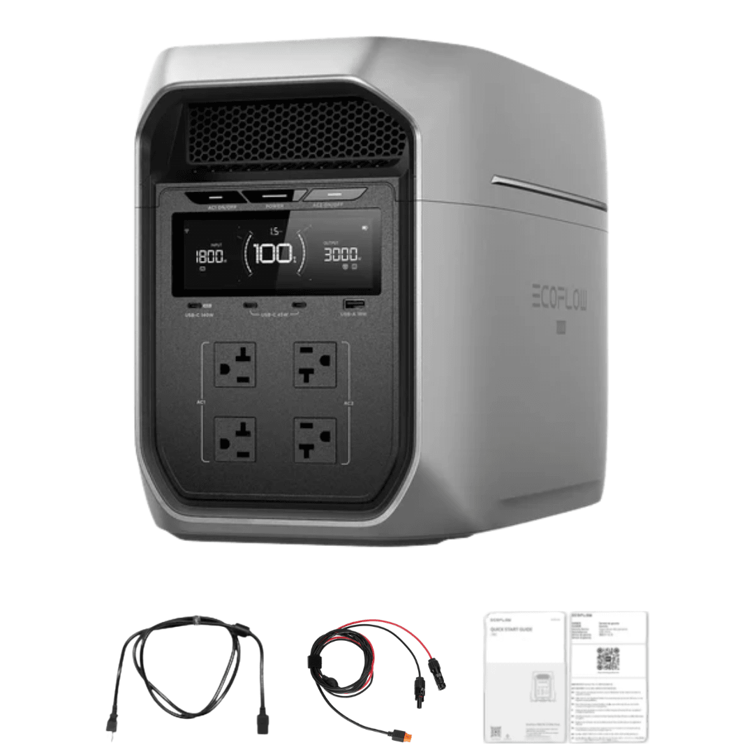 Ecoflow DELTA 3 Max Plus 2048Wh Portable Power Station - Off Grid Stores