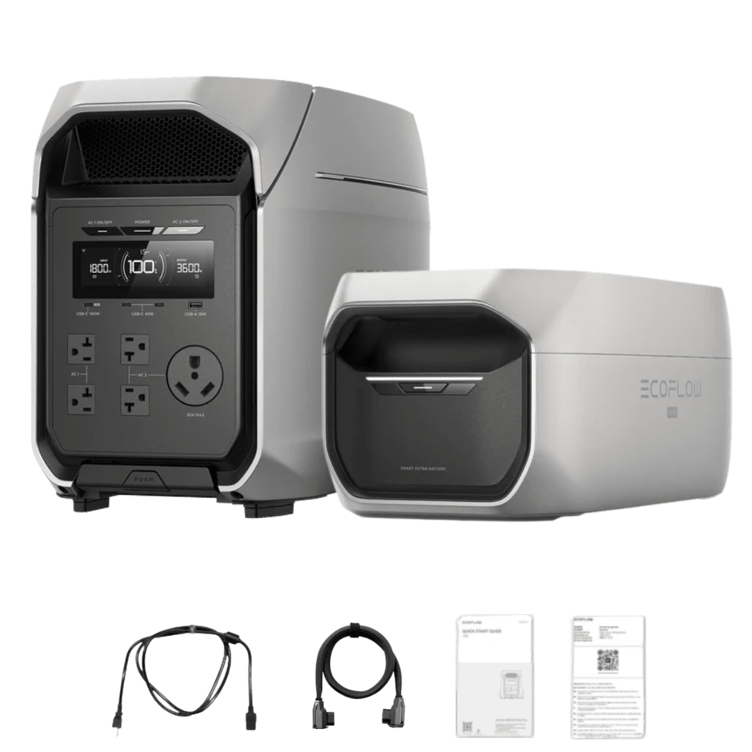 EcoFlow DELTA 3 Ultra Plus 3072Wh 3600W Portable Power Station - Off Grid Stores