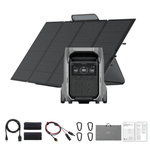 EcoFlow DELTA Pro 3 Solar Generator + 400W Portable Solar Panels - Off Grid Stores