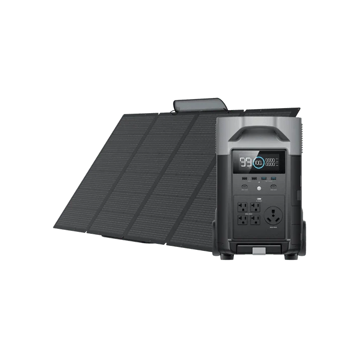 EcoFlow DELTA Pro + 400W Portable Solar Panels - Off Grid Stores
