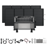 EcoFlow DELTA Pro Ultra Inverter + Battery + 400W Solar Panel - Off Grid Stores
