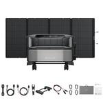 EcoFlow DELTA Pro Ultra Inverter + Battery + 400W Solar Panel - Off Grid Stores