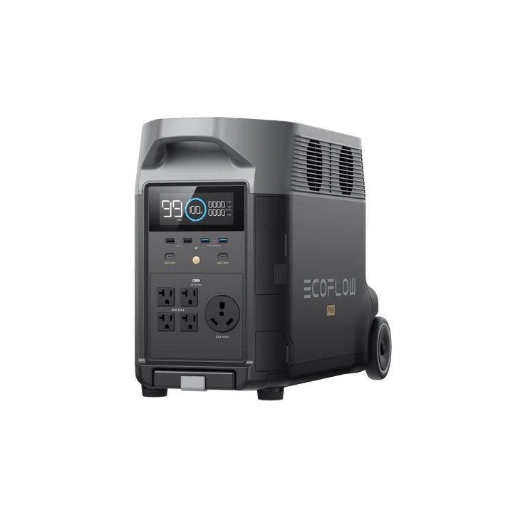 EcoFlow DELTA Pro 3600Wh 3600W Solar Generator + 200W Portable Monocrystalline Solar Panels Kit