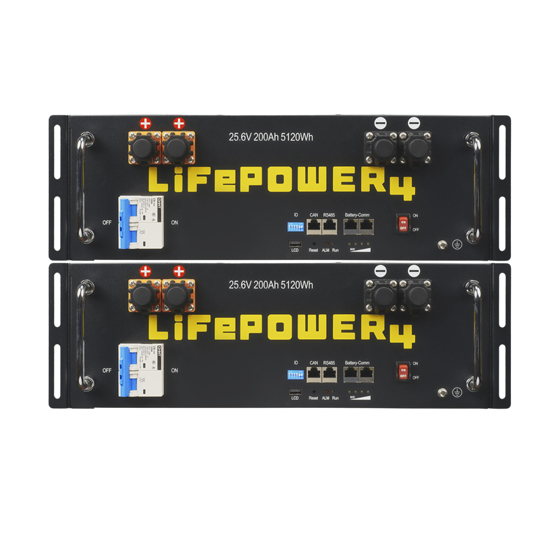 EG4 LifePower4 V2 24V 200AH Lithium Server Rack Battery - Off Grid Stores