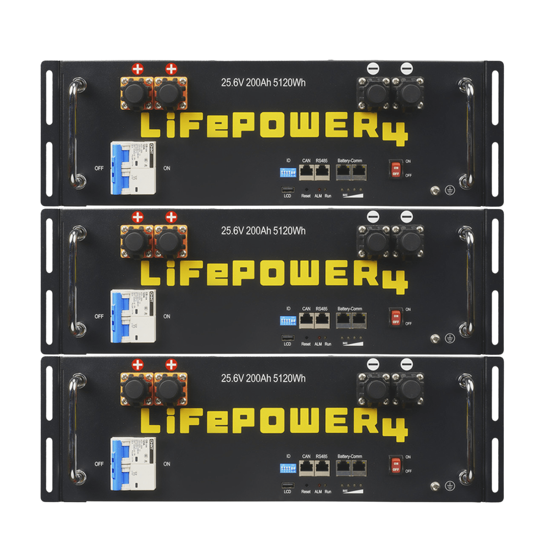 EG4 LifePower4 V2 24V 200AH Lithium Server Rack Battery - Off Grid Stores