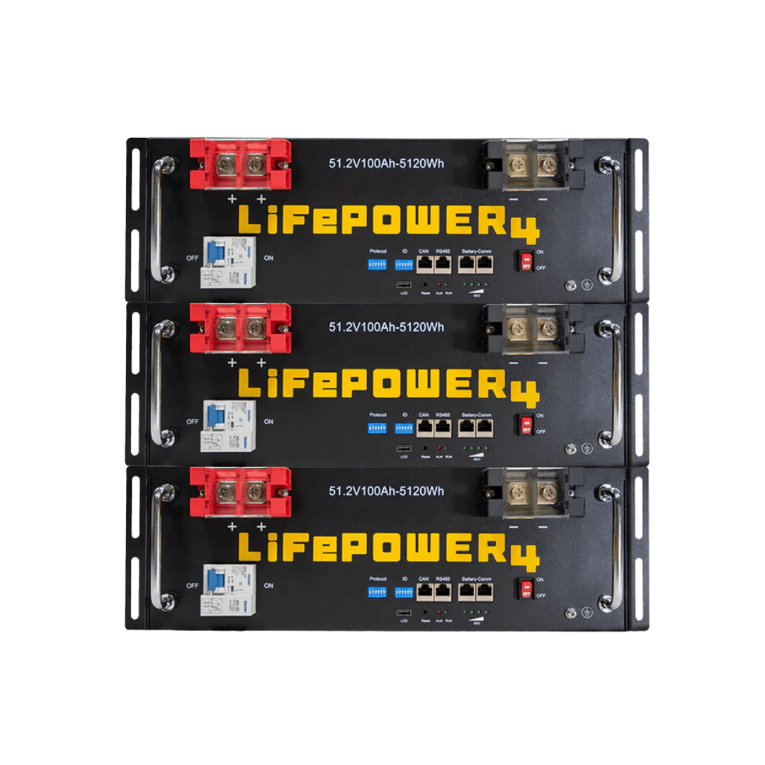EG4 LifePower4 V2 48V 100AH Lithium Server Rack Batteries - Off Grid Stores
