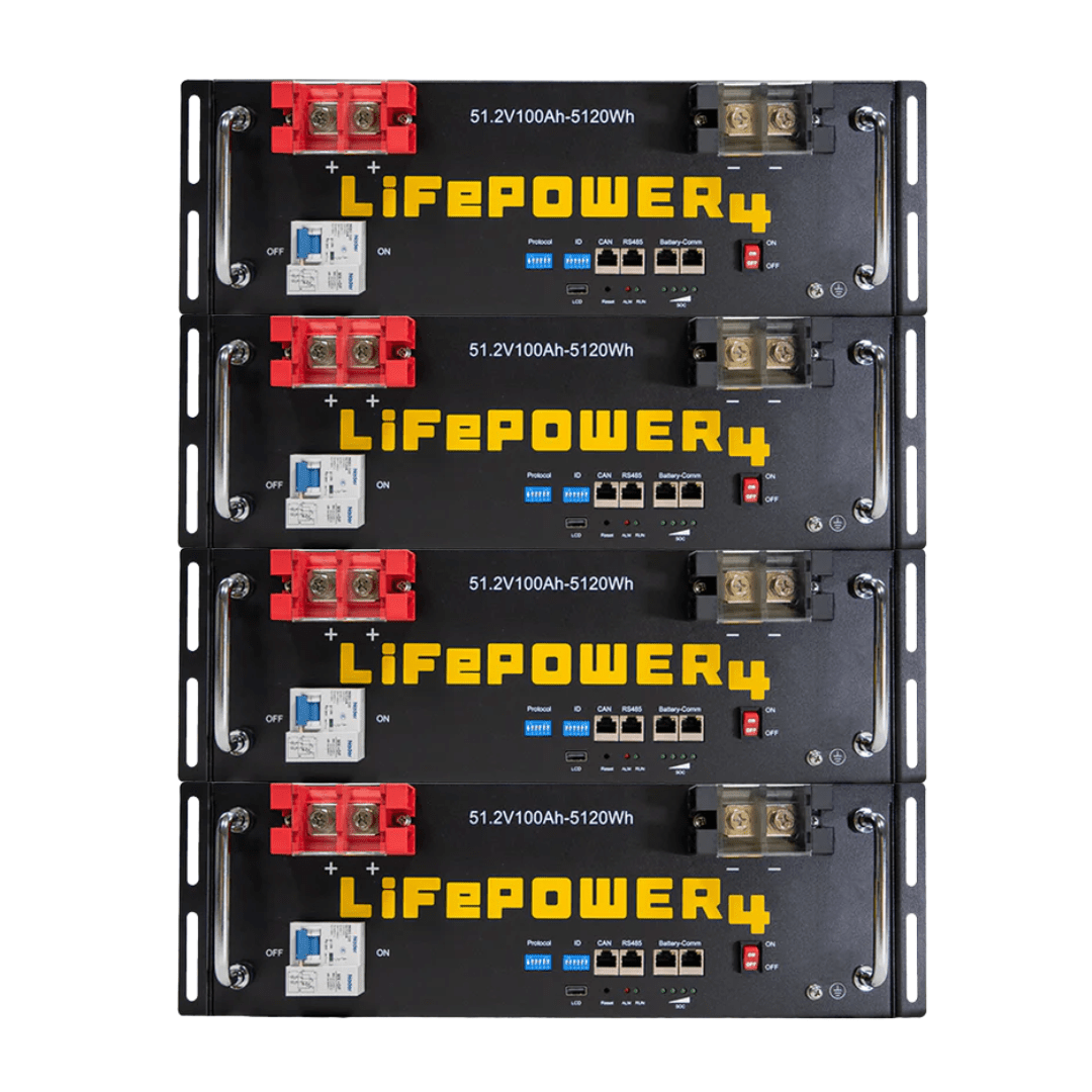 EG4 LifePower4 V2 48V 100AH Lithium Server Rack Batteries - Off Grid Stores