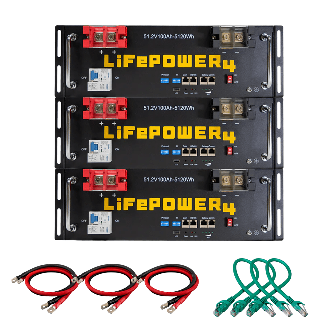 EG4 LifePower4 V2 48V 100AH Lithium Server Rack Batteries
