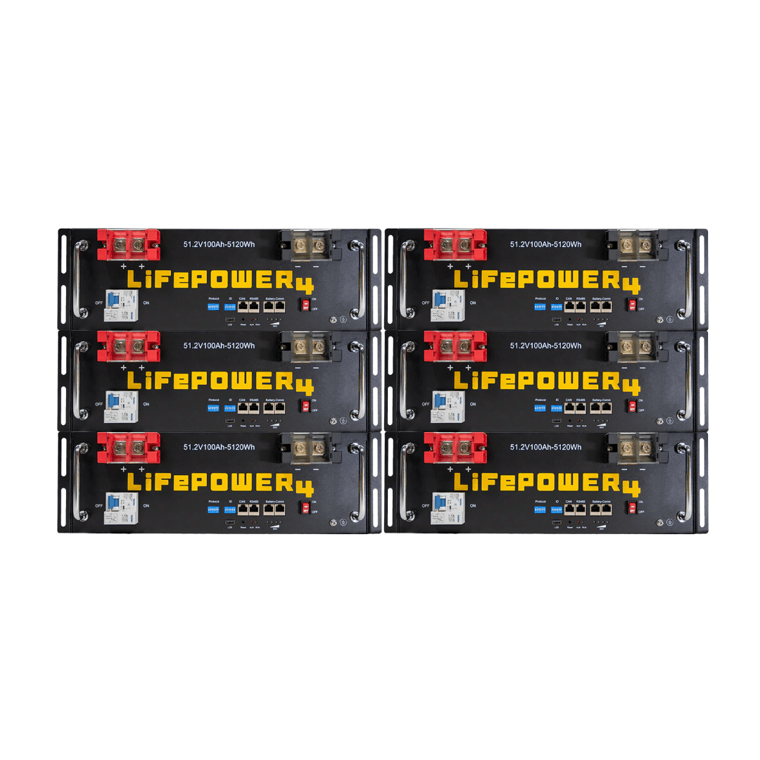 EG4 LifePower4 V2 48V 100AH Lithium Server Rack Batteries - Off Grid Stores