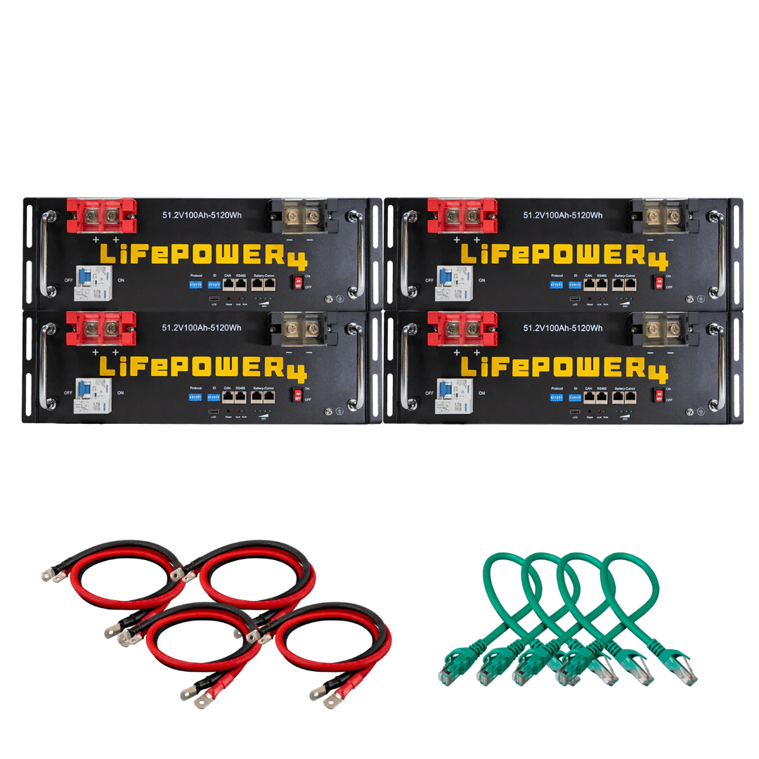 EG4 LifePower4 V2 48V 100AH Lithium Server Rack Batteries