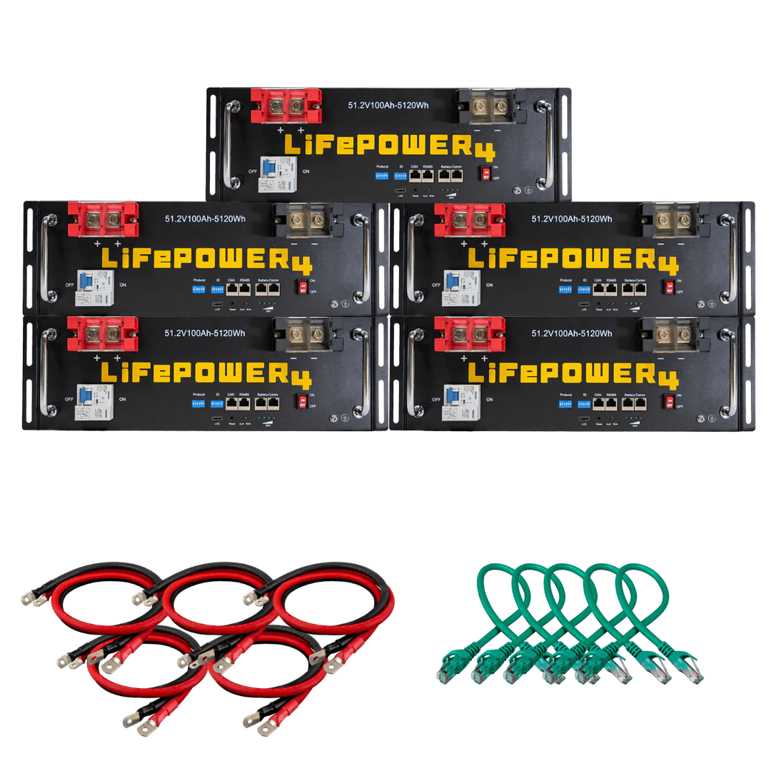 EG4 LifePower4 V2 48V 100AH Lithium Server Rack Batteries
