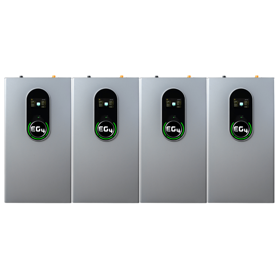 EG4 WallMount Indoor LiFePO4 Batteries | 48V 280Ah (14.3kWh) | Heated, UL1973, UL9540A - Off Grid Stores