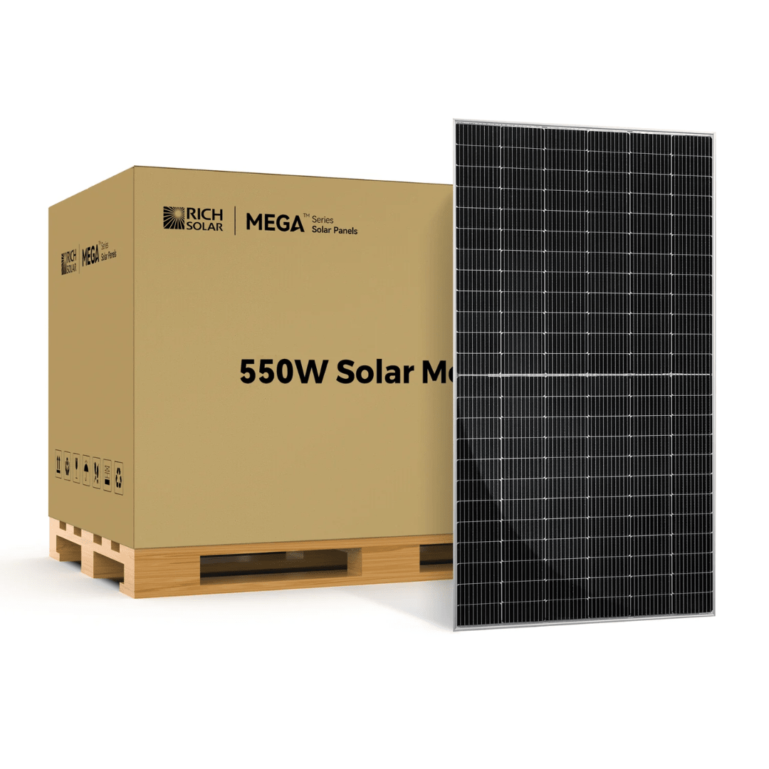 ELITE Solar Kit - 48V Battery Bank (16kWh-32kWh) + 11.4kW 120V/240V Hybrid Inverter + 550W Solar Panels