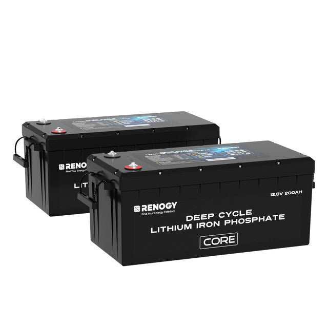Renogy 12V 200Ah Core Series Deep Cycle Lithium Iron Phosphate Battery - Off Grid Stores