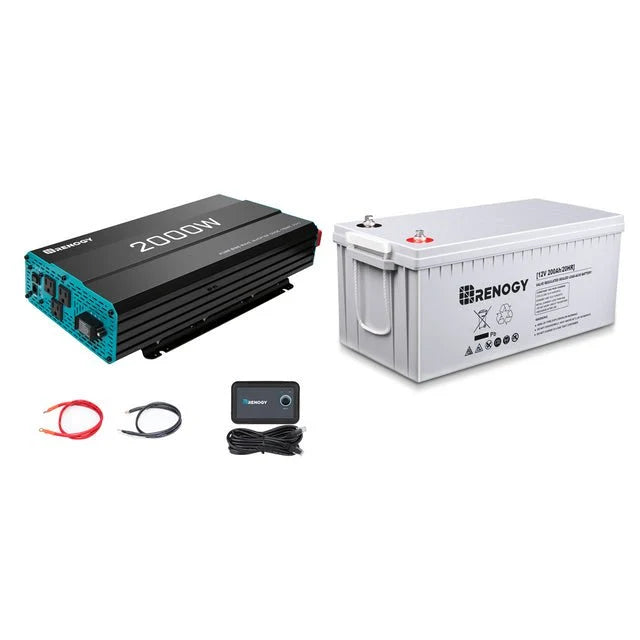Renogy 2000W 12V Pure Sine Wave Inverter - Off Grid Stores