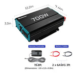 Renogy 700W 12V Pure Sine Wave Inverter