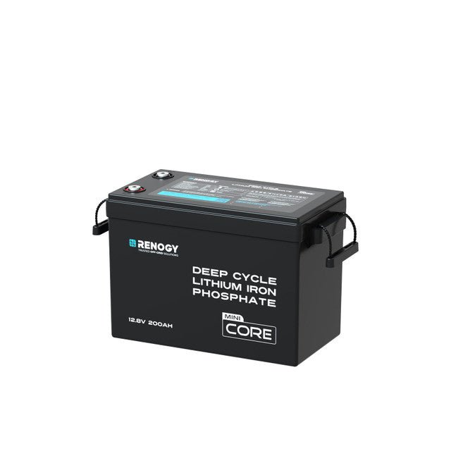 Renogy Core Mini 12.8V 200Ah LiFePO4 Battery w/ Low-Temperature Protection
