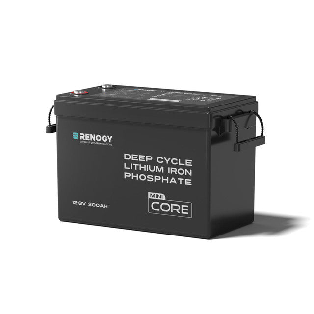 Renogy Core Mini - 12.8V 300Ah Lithium Iron Phosphate Battery w/ Low - Temperature Protection - Off Grid Stores